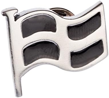 Special Cornish Gift. Cornish Flag Pin cast in Tin Pewter