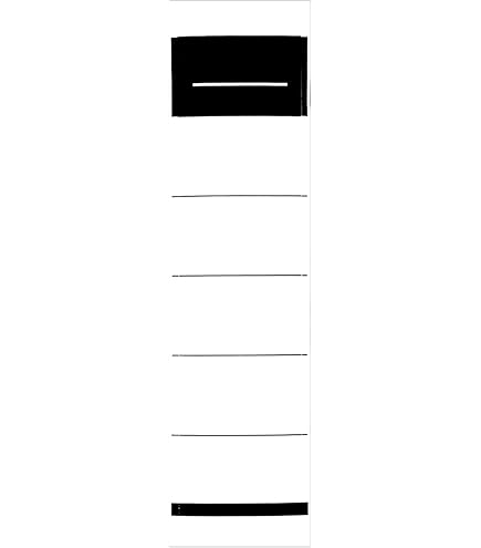 Etichette Autoadesive Per Raccolgitori | 50 Pezzi 3.6x19cm | Colore Blu | Per Organizzazione Ufficio - Foto 2