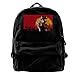 Produktbild Canvas Backpack Red Dead Redemption Rucksack Gym Hiking Laptop Shoulder Bag Daypack for Men Women