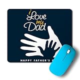 PosterGully - I Love My Dad Son and Father Love Mousepad PosterGully - I Love My Dad Son and Father Love Mousepad