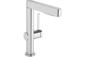 hansgrohe Finoris Miscelatore monocomando lavabo 230 con doccetta estraibile, 2jet e push-open, cromo, 76063000