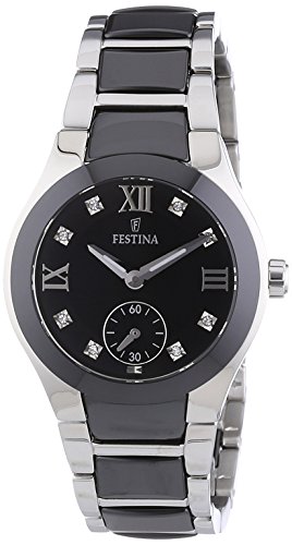 Festina Damen-Armbanduhr XS Analog Quarz verschiedene Materialien F16588/3 Festina Damen-Armbanduhr XS Analog Quarz verschiedene Materialien F16588/3
