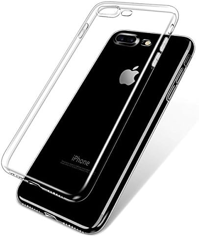 QOOKI, iPhone 7, 8, Ultra Thin Soft Gel Case, Clear, Supports Wireless Charging, Anti-Scratch, Impact Absorption. (iPhone 7/8)