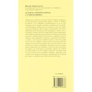 Justicia constitucional y Unión Europea
