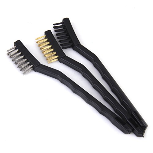 Gazechimp Mini-Drahtbürste Set 3 x Drahtbürsten - 5