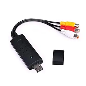 rts USB 2.0 Video Audio Capture Card Device Adapter VHS VCR to DVD Converter Support Win 2000/Win Xp/Win Vista/Win 7/Win 8/Win 10