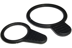 SIGMA SPORT Unisex Ersatzhalter für Sigma Nugget Ii Gummiringe Ersatzhalter Für Leuchten, Schwarz, M