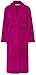 Produktbild Slenderella Damen 46" Luxus Soft Fleece Plain Himbeer rosa Schal Kragen kleine Bad Robe Bademantel Haus Mantel