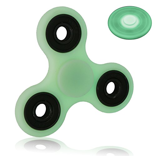 Tri Fidget Hand Spinner,High Speed 1-3 Minute Spins,Tri-Spinner Fidget Toy, Hand Spinner Focus Toys, Stress Reducer Relieves Anxiety, Boredom and Killing Time for Kids & Adults (Shine in the darkness) Tri Fidget Hand Spinner,High Speed 1-3 Minute Spins,Tri-Spinner Fidget Toy, Hand Spinner Focus Toys, Stress Reducer Relieves Anxiety, Boredom and Killing Time for Kids & Adults (Shine in the darkness)