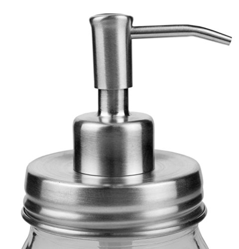 Seifenspender | Kilner | 0,5 Liter | Ready to go | ecojars | Edelstahl - 3