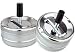 Produktbild Dreh - Aschenbecher Classic XL Silber Doppelpack