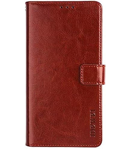Étui Portefeuille Pour Wiko U Feel – Tissu Oxford Et Cuir PU – Rabat Magnétique, Fentes Cartes – Support Inclinable – Bleu - 9