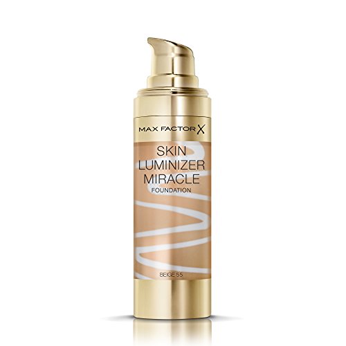 Max Factor Skin Luminizer Foundation Make-Up (55 Beige) 30 ml - 2