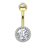 ♦ AUSWAHL - dieses Piercing ist in Silber, Gold oder Roségold erhältlich oder im Set mit allen drei Farben.
