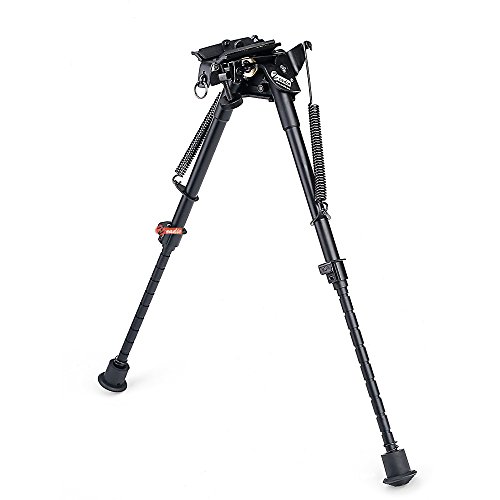 zeadio pivote giratorio ajustable bípode para Rifle Pistola de aire (9 a 13 pulgadas) [1 año de garantía], ZBP-012