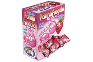 BROKER COMPANY Fini Boom Panna Fragola Bubble Gum box 200pz