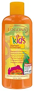 Logona Kids Shampoo and Shower Gel, 6.762 Fluid Ounce
