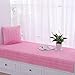 Produktbild YHviking Plüsch Bay Window pad,Fensterbank-pad einfach,Anti-rutsch Yoga-Matte,Erker-Decke,Dicken Stuhl pad,Plüsch Sofa Handtuch,Patio Stuhl pad-G 70x150cm(28x59inch)