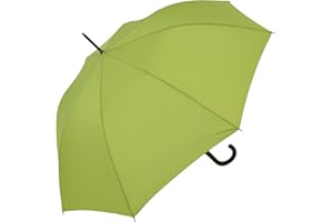 RS-VERSAND RS-Stockschirm groß stabil für Damen und Herren mit Automatik- Limette