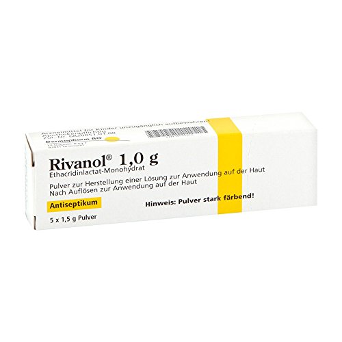 Preisvergleich Produktbild RIVANOL 1,0 g Pulver 5 St Pulver