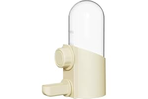 KASSIVA Small Animal Water Bottle, Hanging Water Dispenser Feeder Cage for Hamster Chinchilla Ferret Guinea Pigs Squirrel Hedgehog Bird