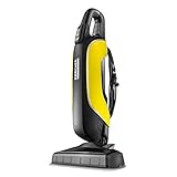 Kärcher Aspirateur balai VC 5 Premium sans sac, coloris jaune-noir, maniable, compact, puissant et longue autonomie, avec nombreux accessoires