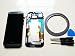Produktbild Neu Grau HTC One M8 LCD Display TouchScreen Glas Scheibe Rahmen Komplett+Werkzeug & Klebeband
