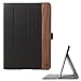 Produktbild Woodcessories - EcoFlip iPad - Premium Design Case, Cover, Hülle für das iPad aus Walnuss Holz & veganem Leder m. Standfunktion (iPad 2017 & 2018)