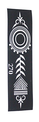 Arabic Style Henna Stencil Stickers