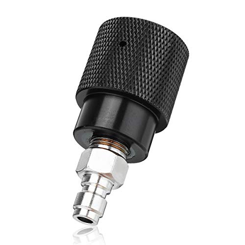 Dynamic Adaptateur De Recharge Co2 Noir Air Comprimé Can Sortie/Recharge Station Connecteur Kit