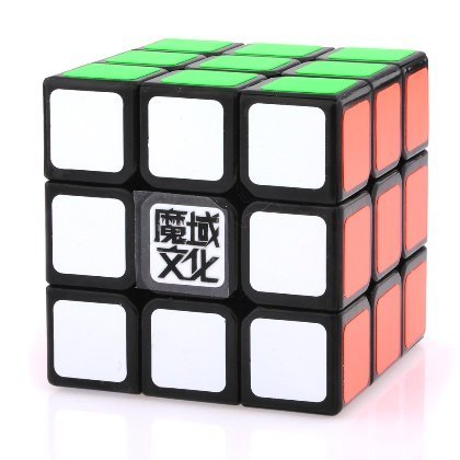 Yj Moyu 3 x 3 x 3 Weilong Plus 54.5 mm nero version 2 Speed Cube puzzle New V2 3 x 3