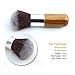 Galwad ®11pcs Makeup Brush Set - Natural Makeup Brushes - Cosmetics Tools - Bamboo Handles Makeup Brushes Set - Soft Make up Brush Set - Eco-friendly Make Up Brush Kit - Make up Brushes (11Pcs Bamboo)