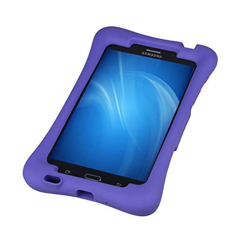 NEWSTYLE Samsung Galaxy Tab 4 7.0 Kinderfreundliche EVA Hülle Schutzhülle Tasche Case für Samsung Tab 4 SM-T230 / T231 / T235 (7 Zoll) – Voilett - 6