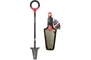 ROOTSLAYER - VENTEO - Pack Noir - Adulte spécial Massif à Main™ - Acier de Carbone - Manche 360°