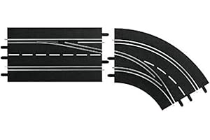 Carrera Digital 132 / Carrera Digital 124 - 20030365 - Véhicule Miniature et Circuit - Pièce Détachée - Lane Change Curve Right - Out To In