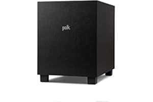 Polk Audio VNOOK Monitor XT10 Home Subwoofer, woofer woofer da 10", amplificatore di classe D 100 W, Dolby Atmos, Auro 3D e DTS: compatível COM X, Preto