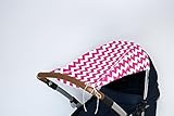 KraftKids Sonnensegel Chevron magenta - 2