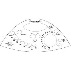 Thermodernizate.com Sticker de panneau de commande pour thermomix Tm31