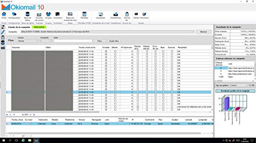 Okiomail 10 - E-Mail Marketing desde tu propio ordenador o servidor  Licencia un a  o