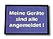 Produktbild Pfiffig-Wohnen Fussabtreter Meine Geräte sind alle angemeldet