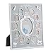 Produktbild Relaxdays Babybilderrahmen, First Year, Monatsbilderrahmen Alu, 12 Monate, 29 x 24 cm, Collage zum Aufstellen, Silber, Aluminium, Pappe, Standard