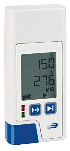 Dostmann Electronic PDF-Datenlogger mit Display für Temperatur LOG200 Temperaturlogger