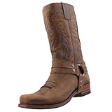  Sendra Boots - Botas Estilo Motero de Cuero Hombre, Color Marr�n, Talla 43 EU