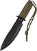 Produktbild Messer mit feststehender Klinge und Nylontasche, Griff mit Nylonband "Adventurer" Farbe Olive