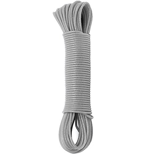 COM-FOUR® 80 Meter Wäscheleine mit Stahldrahteinlage, in verschiedenen Farben - 5