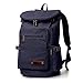 Produktbild WangKuanHome Laptop-Rucksack, Damen und Herren Reisen Computer Tasche, Anti-Diebstahl-Wasserdichte College-Tasche, Ultra-dünnen Business-Rucksack 15 Laptop und Laptop (Khaki Farbe, Blau)
