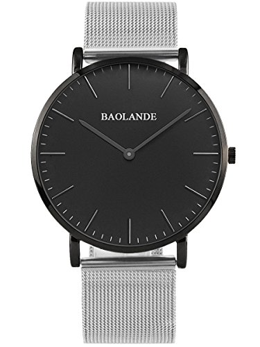 Alienwork Classic St.Mawes Quarz Armbanduhr elegant Quarzuhr Uhr modisch Zeitloses Design klassisch silber Metall U04916G-02 Alienwork Classic St.Mawes Quarz Armbanduhr elegant Quarzuhr Uhr modisch Zeitloses Design klassisch silber Metall U04916G-02