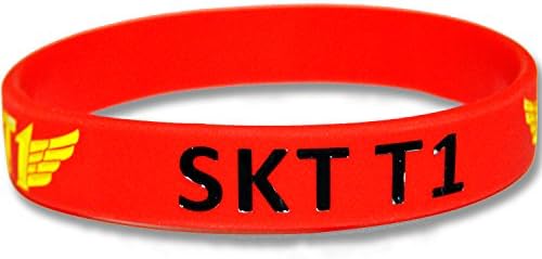 SKT T1 - Wristband / Bracelet League of Legends LCS, Overwatch, CS:GO, Dota, Fifa, Clash Royale, CoD Infinite Warfare