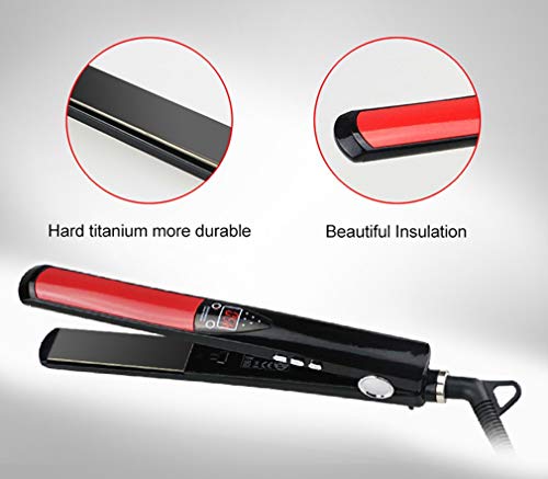 New Hair Curler  Mini Portable Negative Ion Hair Straightener  Multi-function Straight-volume Dual-use Curling Wand  Rapid Temperature Rise  110-220V 