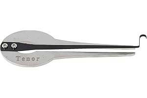 ELCHUIABY Arpa de acero inoxidable para judíos, instrumento musical étnico para principiantes, compacto, 3 tamaños disponibles (tamaño grande)